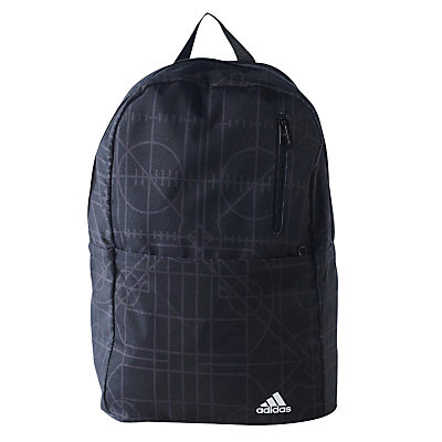 Adidas Versatile Graphic Backpack, Black Adidas Versatile Graphic Backpack, Black